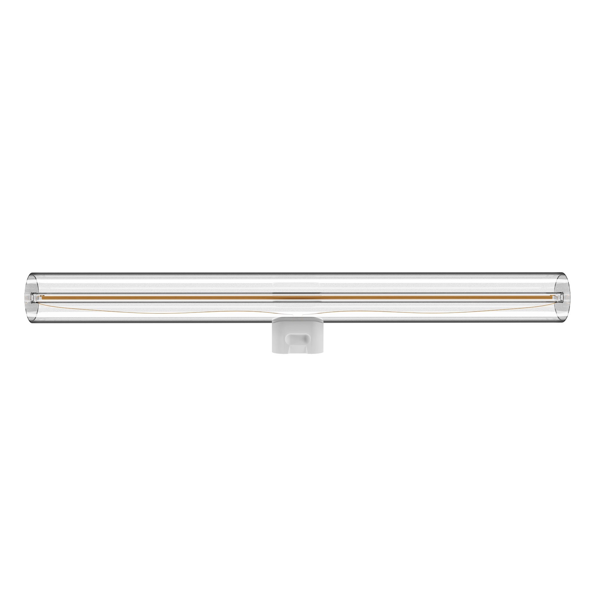 S01 - Ampoule LED linéaire L300, S14d, 6W, 2700K, 520Lm, avec verre transparent