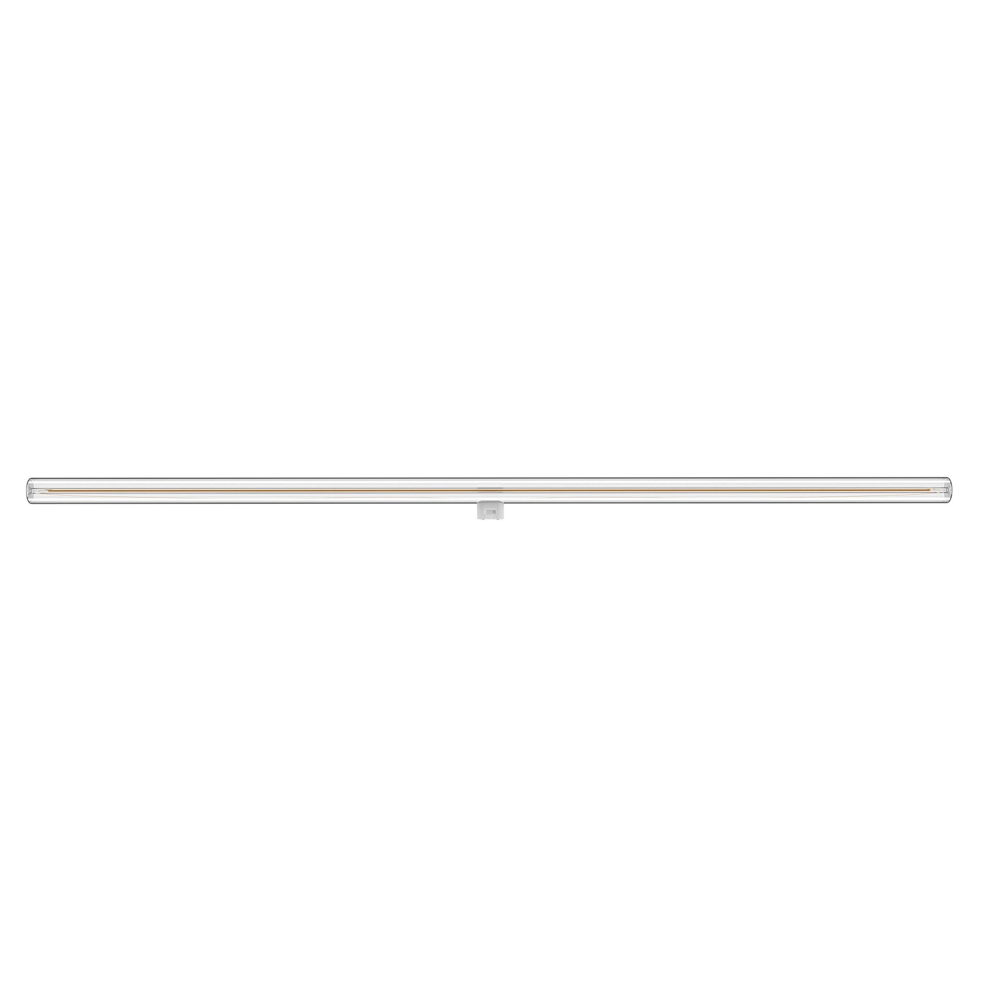 S03 - Linear LED light bulb L1000, S14d, 9W, 2700K, 760Lm, with clear glass
