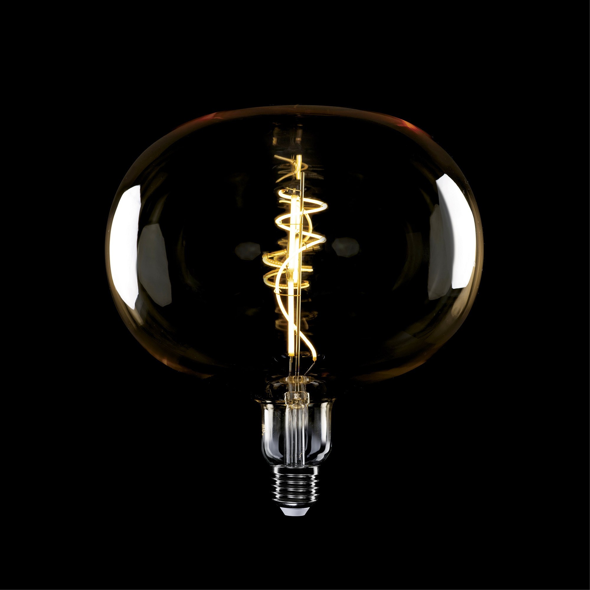 H05 - LED Light Bulb Elliptical shaped, E27, 8,5W, 2200K, 806Lm, golden glass