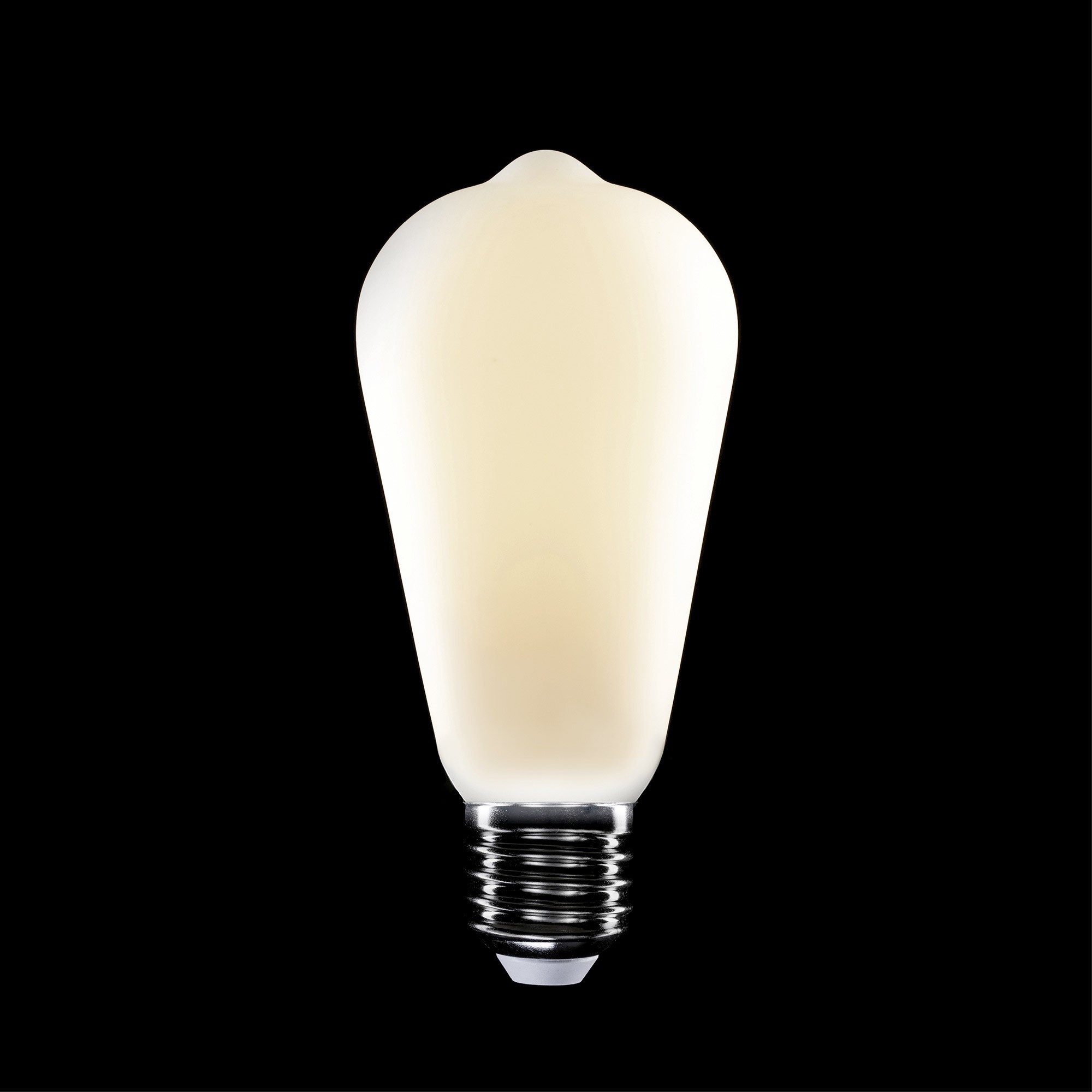 P02 - LED Light Bulb ST64, E27, 7W, 2700K, 640Lm, porcelain effect