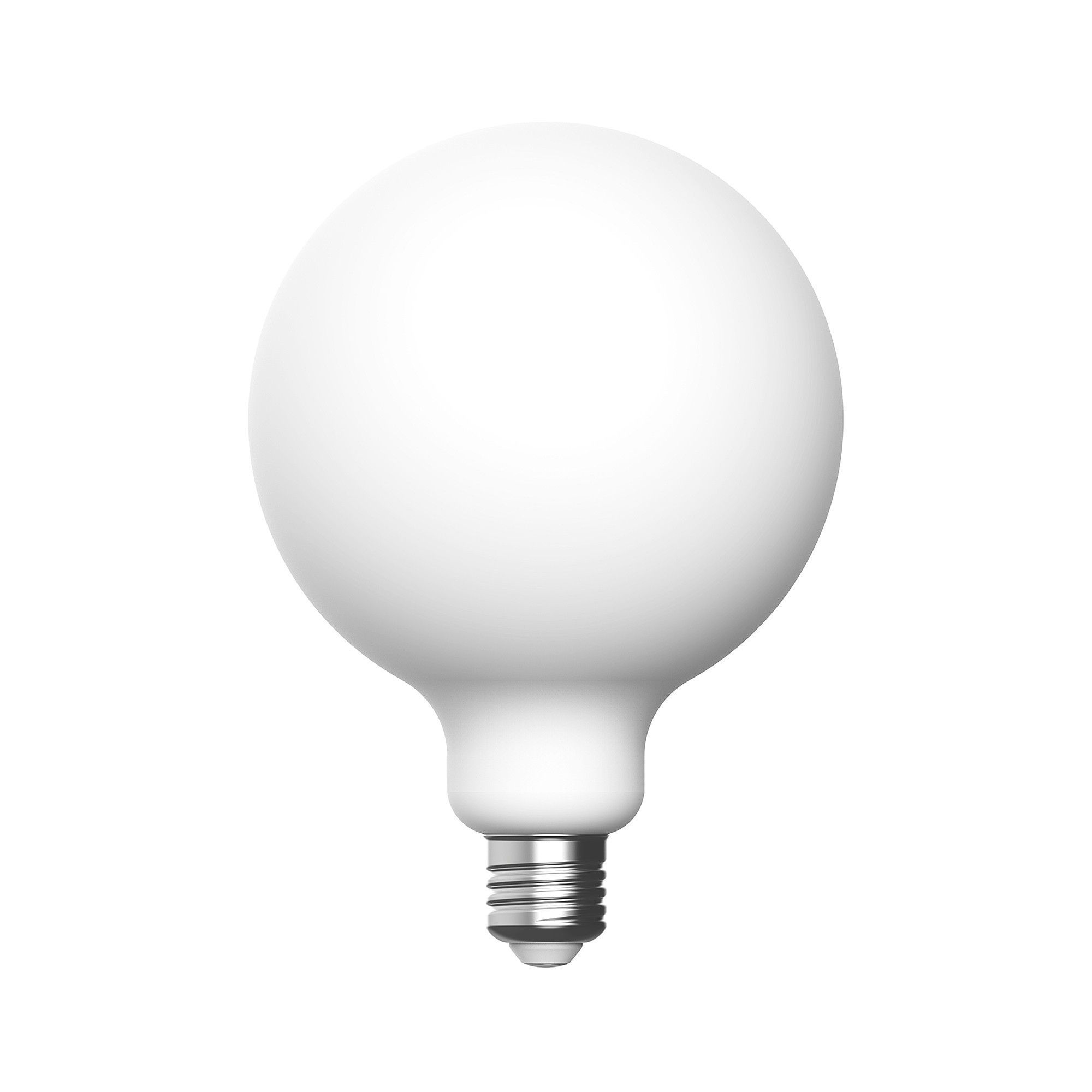 P04 - LED Light Bulb G125, E27, 7W, 2700K, 640Lm, porcelain effect