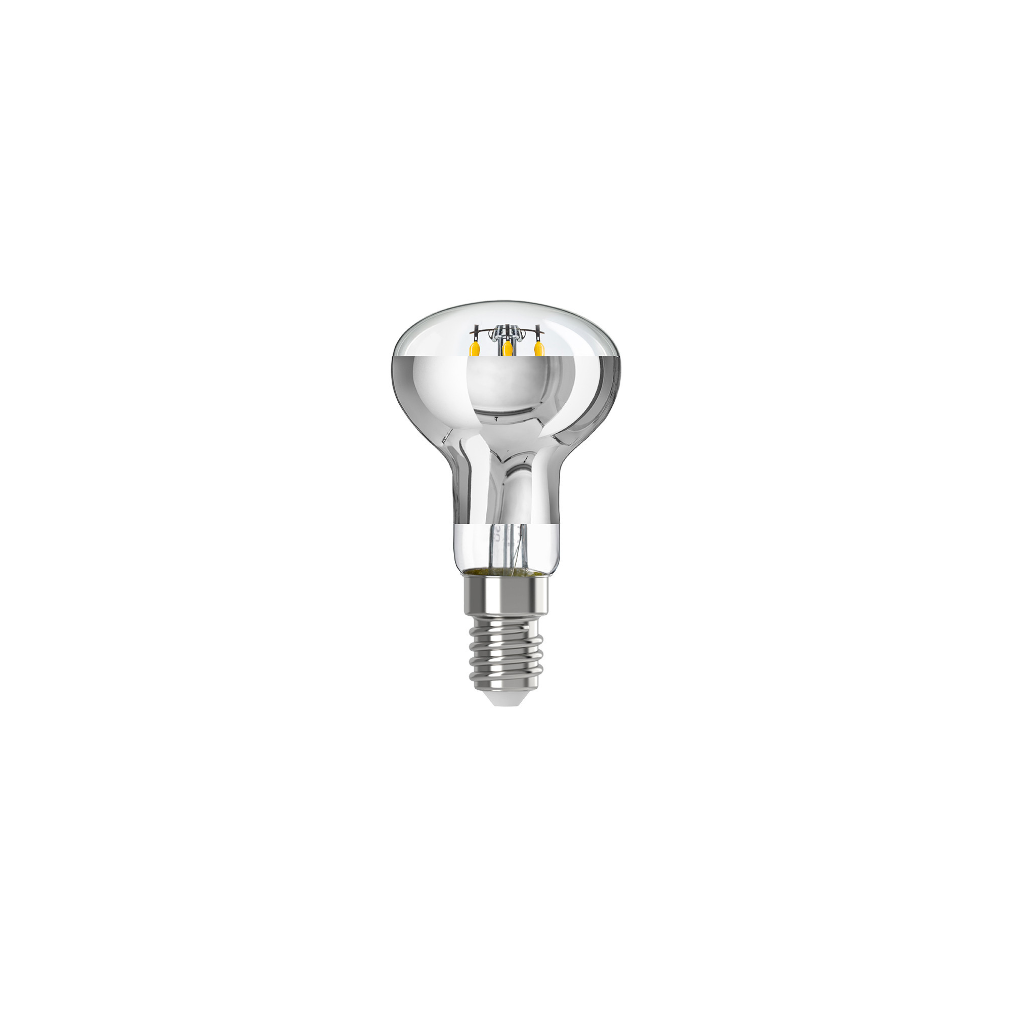 A06 - Ampoule LED R50, E14, 4W, 2700K, 470Lm, Argent/Miroir