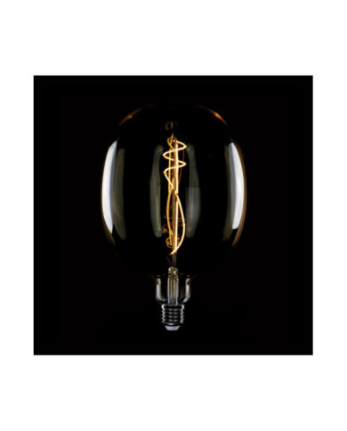 H04 - LED Glühbirne Ovale, E27, 8,8W, 2200K, 806Lm, goldfarben Glas