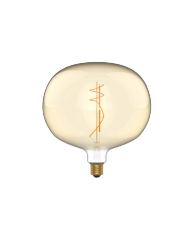 H05 - LED Glühbirne Ellipse, E27, 8,8W, 2200K, 806Lm, goldfarben Glas