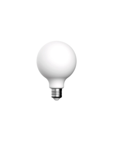 P03 - LED Light Bulb G95, E27, 7W, 2700K, 640Lm, porcelain effect