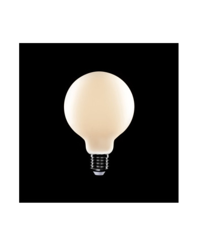 P03 - LED Light Bulb G95, E27, 7W, 2700K, 640Lm, porcelain effect