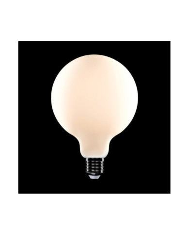 P04 - LED Light Bulb G125, E27, 7W, 2700K, 640Lm, porcelain effect