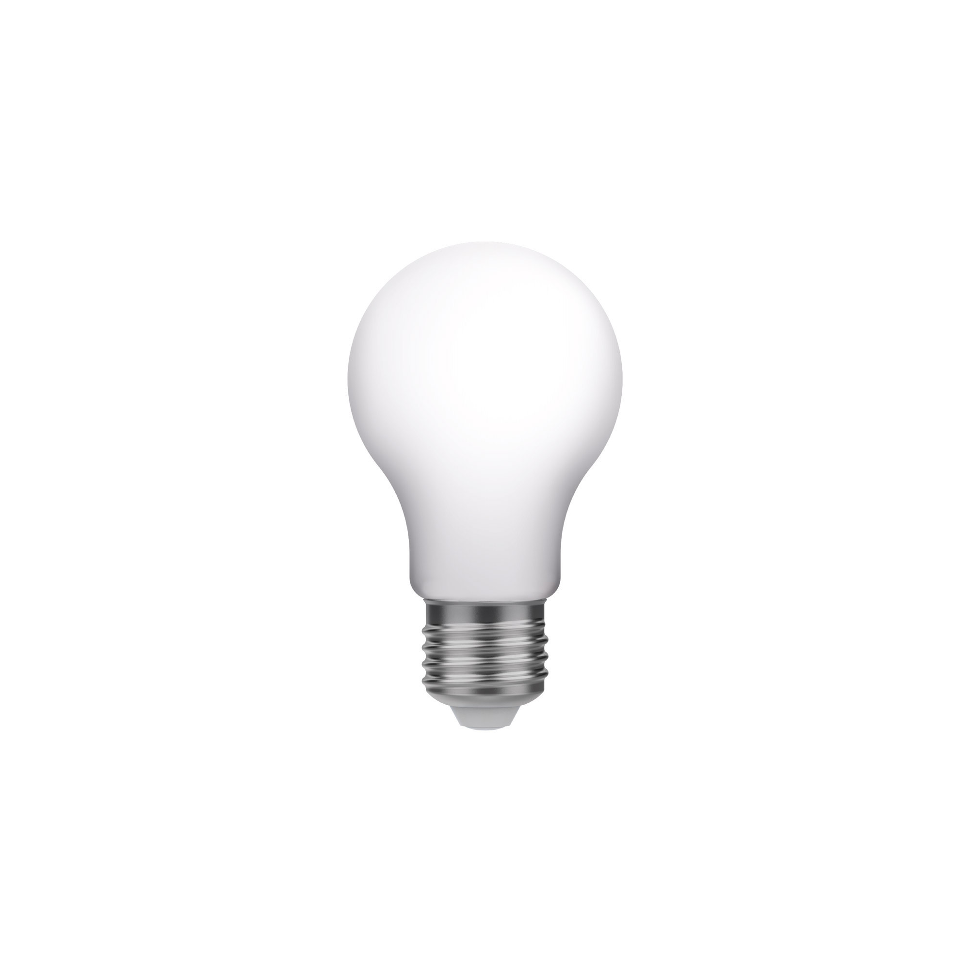 P06 - Ampoule LED A60, E27, 7W, 2700K, 640Lm, verre effet porcelaine