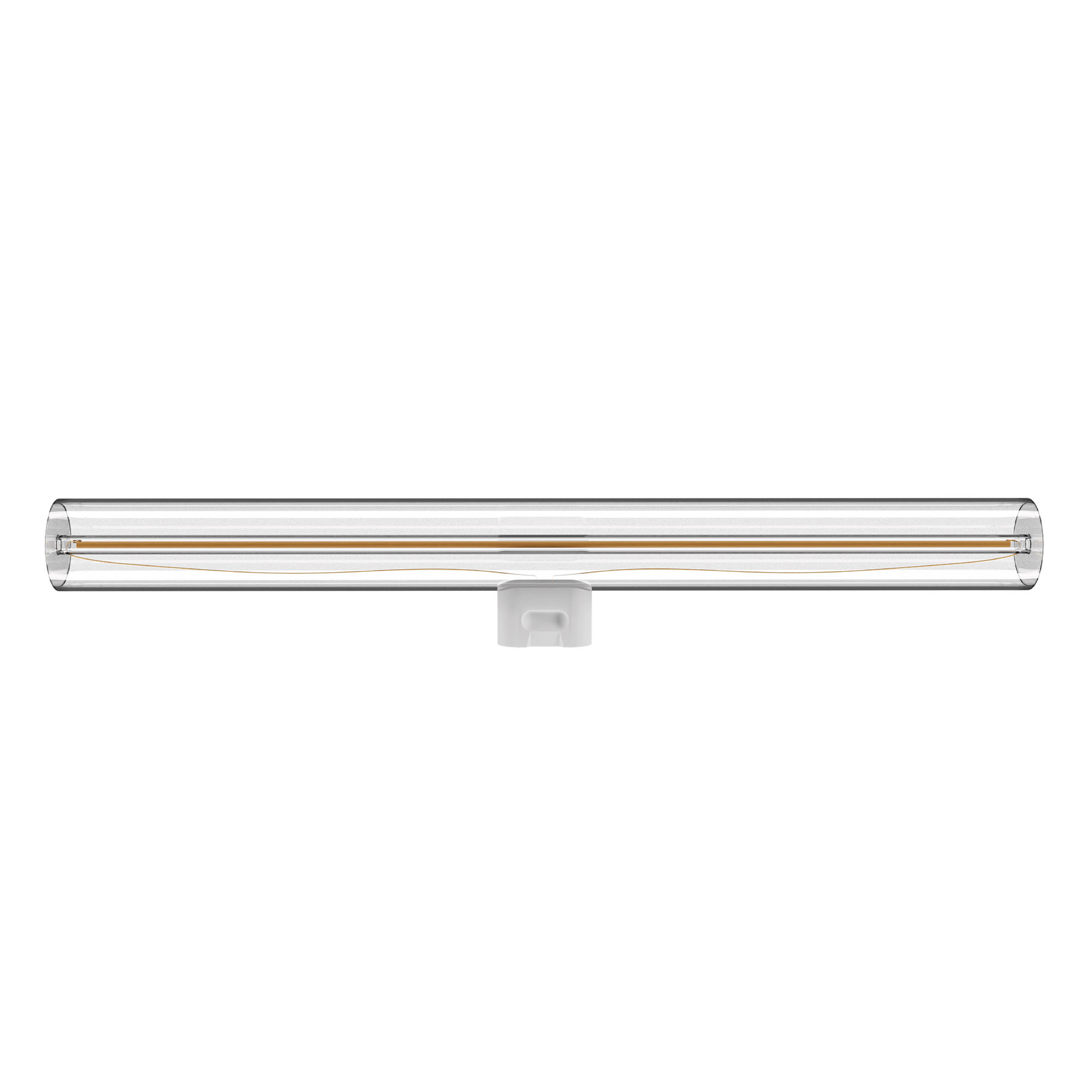 S01 - Ampoule LED linéaire L300, S14d, 6W, 2700K, 520Lm, avec verre transparent