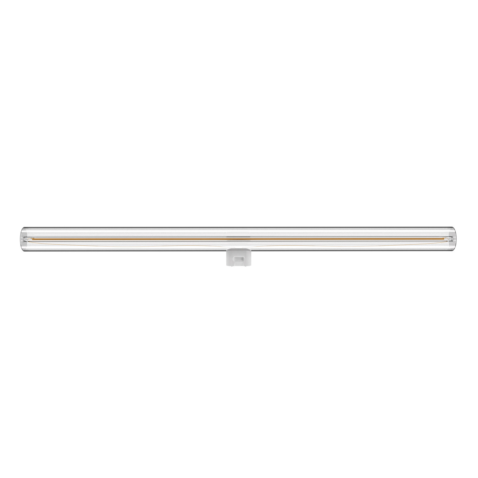 S02 - Ampoule LED linéaire L500, S14d, 7W, 2700K, 620Lm, avec verre transparent