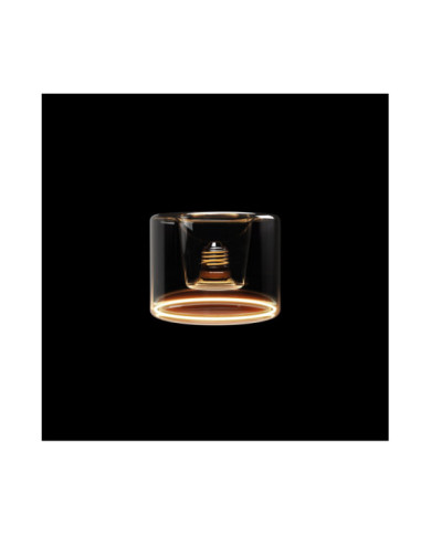 G03 - LED Recessed Donut Light Bulb 120x90, E27, 6W, 2200K, 500Lm, clear glass