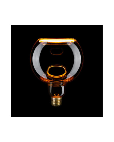 G15 - LED Light bulb G125, E27, 6W, 1900K, 220Lm, smoky glass